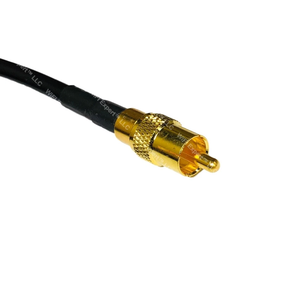 3 feet RG58 PL259 UHF MALE to RCA Male Coaxial cable High Quality ships from USA - Image 4 of 4