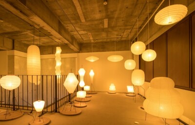 Isamu Noguchi AKARI 70EN Pendant Lamp Authentic Japanese Washi