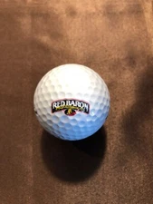 LOGO GOLF BALL-RED BARON PREMIUM...PIZZA...OLDER LOGO