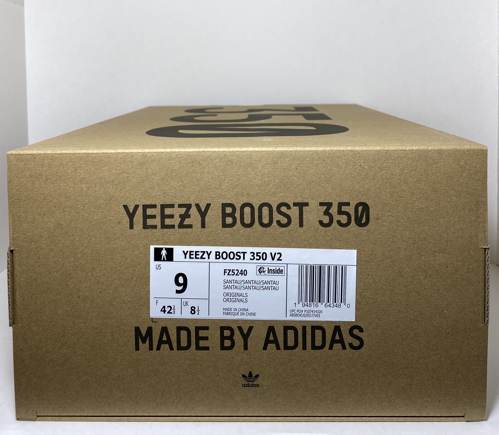 yeezy size 9 mens