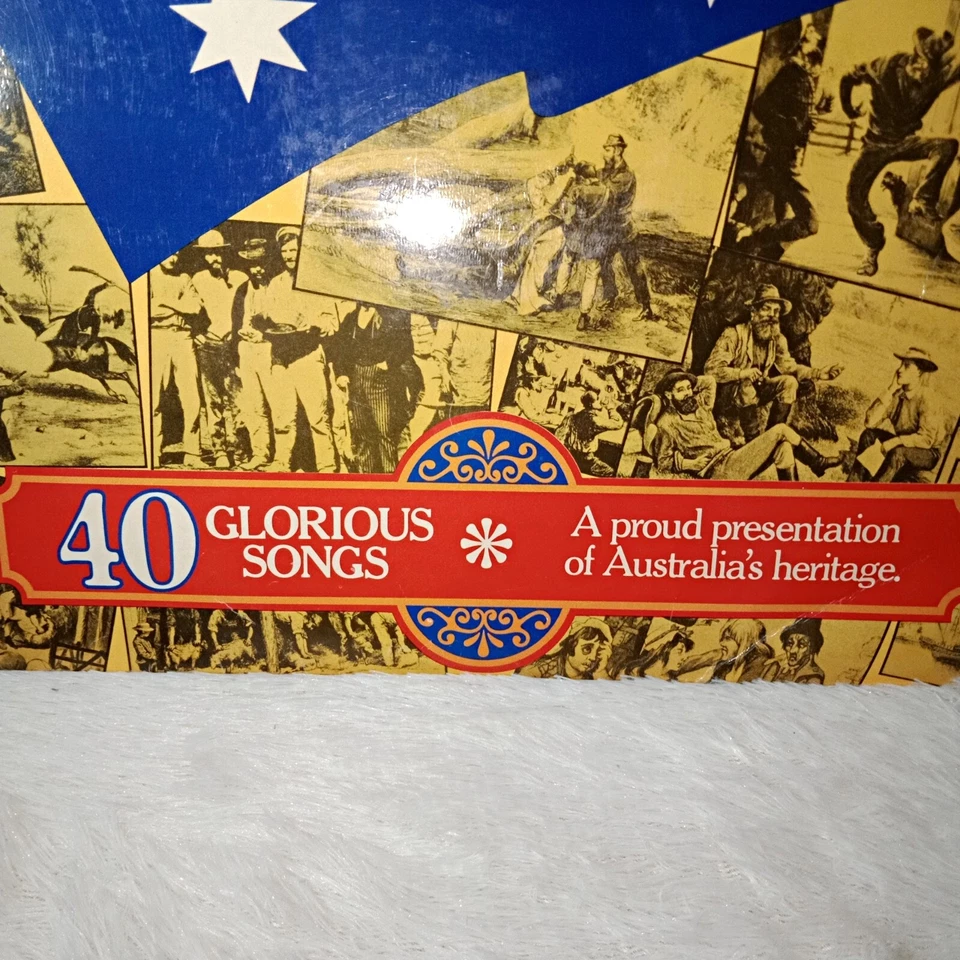 Treasury Of Australian Song DOUBLE Vinyl LP Record 40 Glorious Songs 1974 - Image 2 of 4