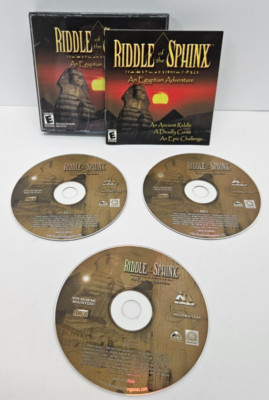 PC: Riddle of the Sphinx An Egyptian Adventure *FREE SHIPPING*