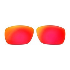 Walleva Fire Red Polarized Replacement Lenses For Prada Conceptual SPR51O