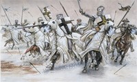 Teutonic Knights - Teutonische Ritter 1:72 Figuren Plastik Modellbausatz Italeri