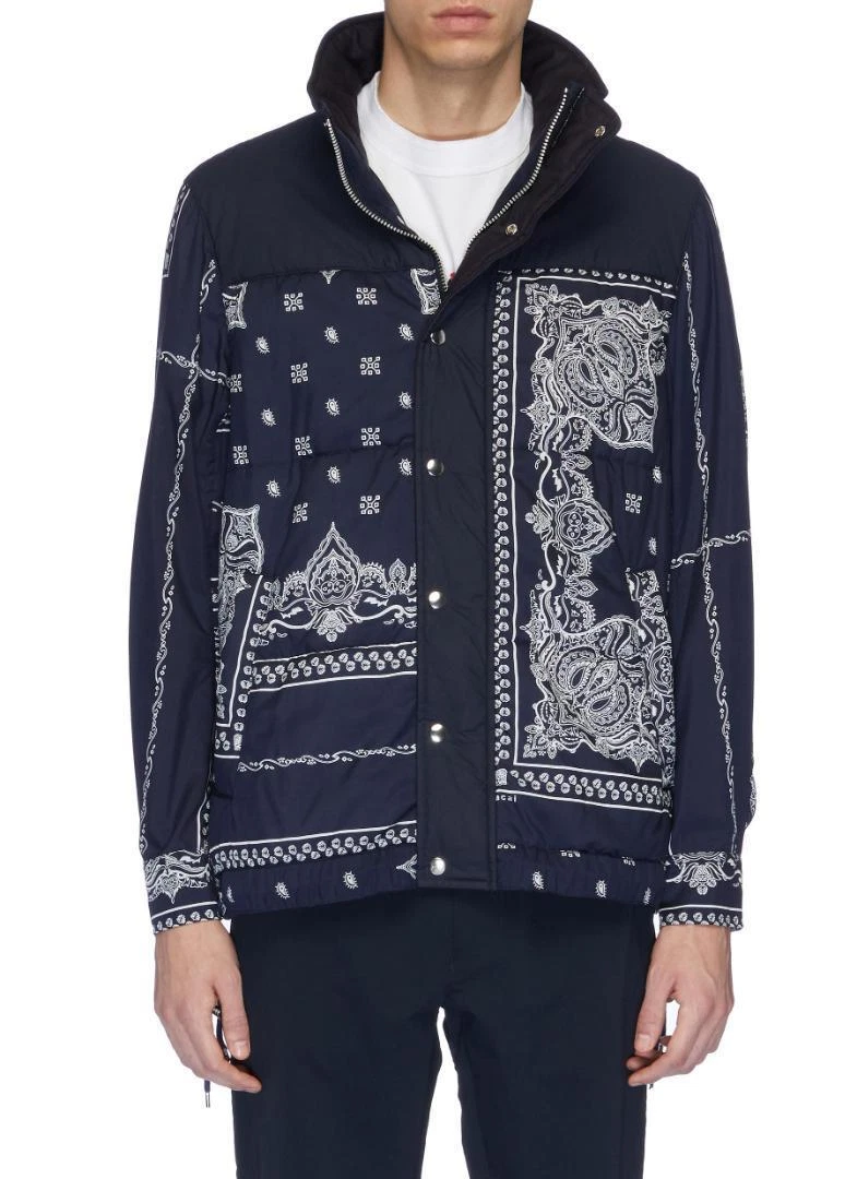 Sacai bandana jacket sale
