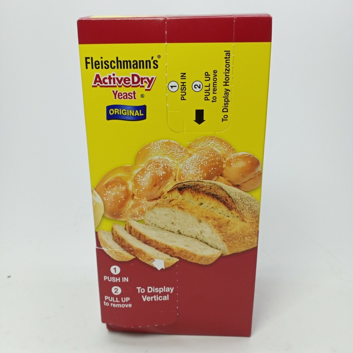 Fleischmann's Active Dry Yeast Original 20 Strips of (FULL 60 CT BOX) May  2022