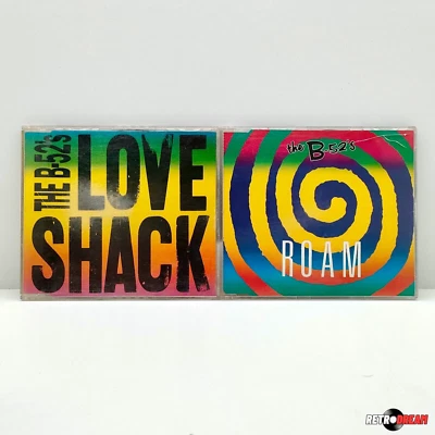 THE B-52'S - LOVE SHACK / ROAM - CD MAXI SINGLE x 2 - Photo 1/4
