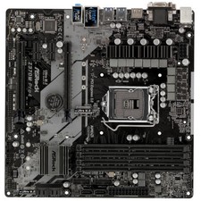 ASRock Z370M PRO4 Motherboard LGA 1151 4 DDR4 RAM HDMI M.2 SATA 3.0 VGA DVI Slot