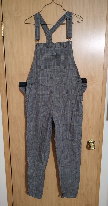 Obey Houndstooth Overalls