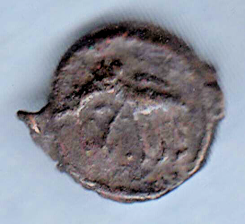 India Anceint Shunga dynasty 1/4 Karshapana 185-73 BC Elephant rider copper coin