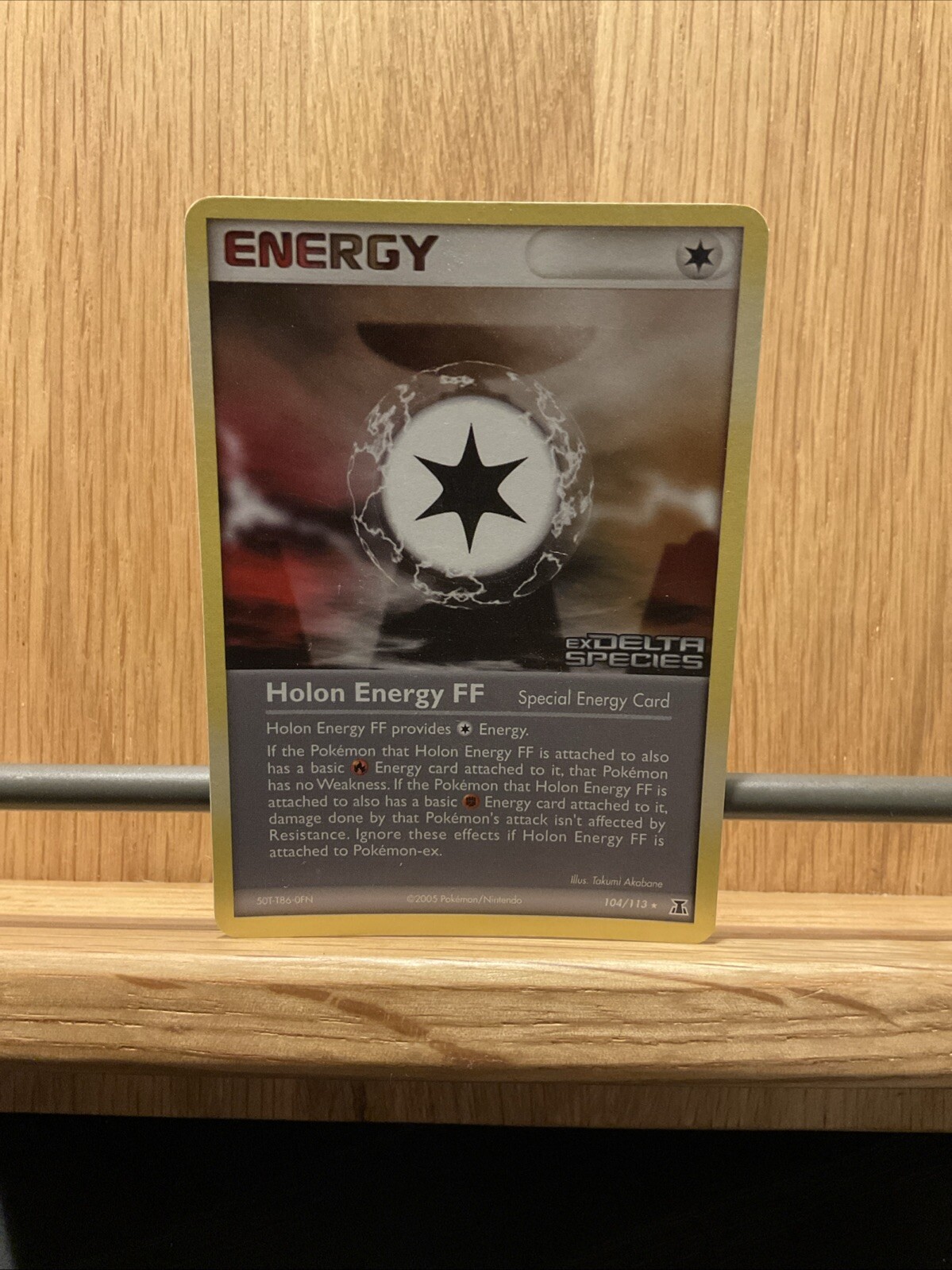 Pokemon Card Holon Energy FF 104/113 ex Delta Species Reverse Holo NM 2005