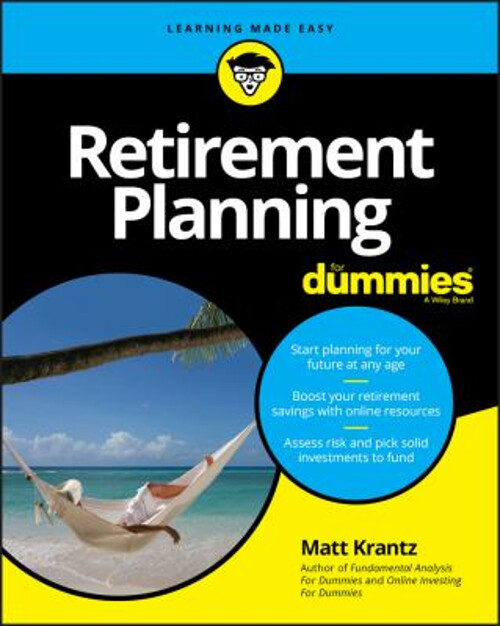 Retirement Planning For Dummies Paperback Matthew Krantz