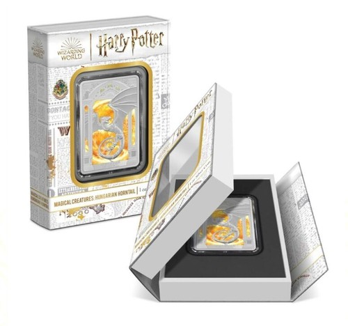 2024 Niue Harry Potter Magical Creatures Hungarian Horntail 1oz Silver Coin - Picture 5 of 6