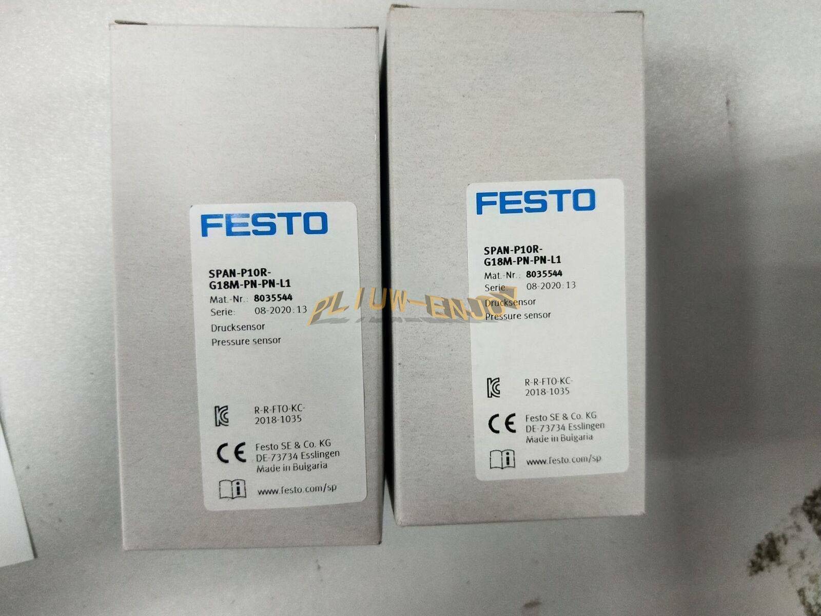 ONE new FESTO pressure switch 8035544 SPAN-P10R-G18M--PN-PN-L1
