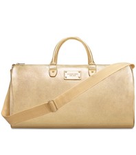 michael kors gold travel bag