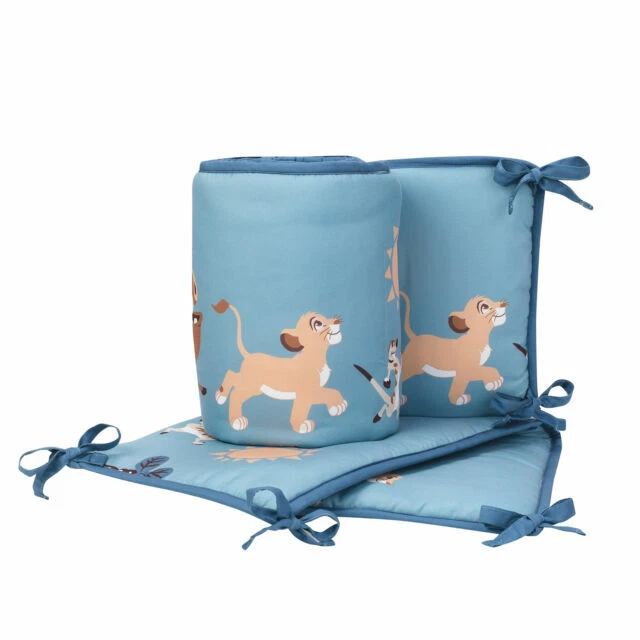 Forros para cuna de malla de mezcla de algodón de Disney para bebés niños