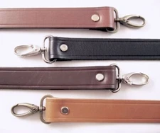 1" Cowhide Leather Shoulder Purse Handbag Replacement Handle Strap -  4 Colors