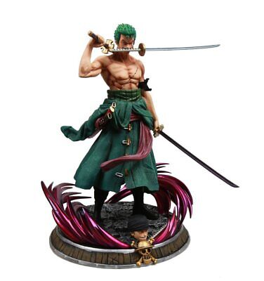 Paiuan OP Zoro Action Figure Toys Zoro with Sandoryu Scene PVC