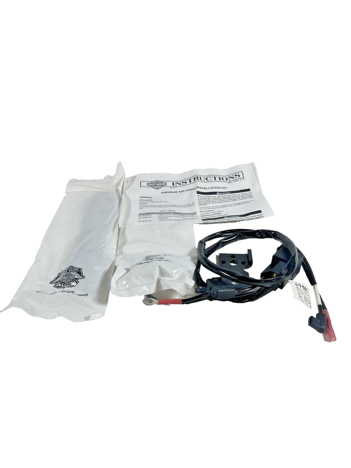 HARLEY DAVIDSON GENUINE SUPER LOUD AIR HORN INSTALLATION KIT 6940805 eBay