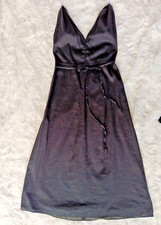 Gap Designed And Crafted Women's strappy Dress Size 0 Black cotton viscose Pocke