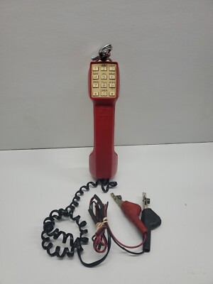 Vintage Walker Lineman's Test Telephone WTS 201 UNTESTED. 