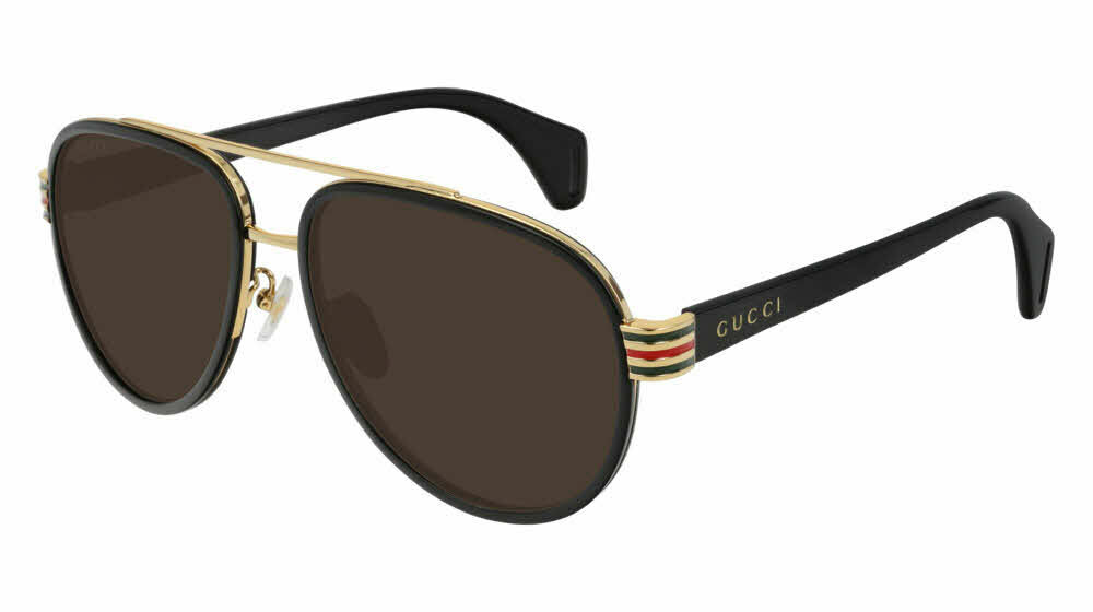 NEW Gucci Man's GG0447S Aviator 