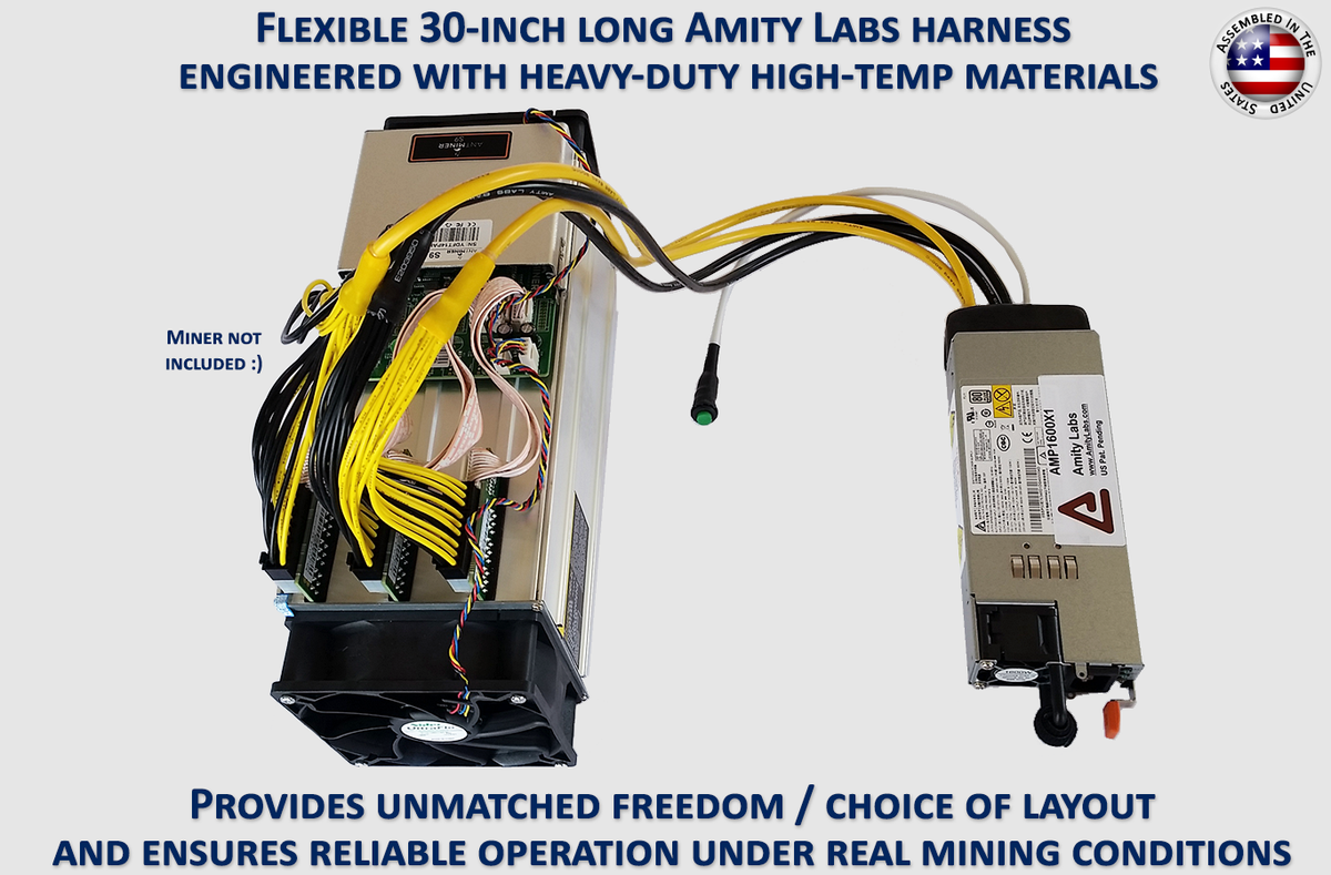 Amity Labs AMP1600X1 1600W Universal Mining Power Supply for sale online |  eBay