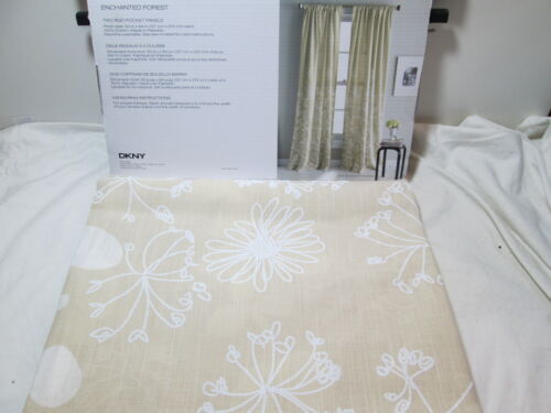 dkny watercolor petunia curtains