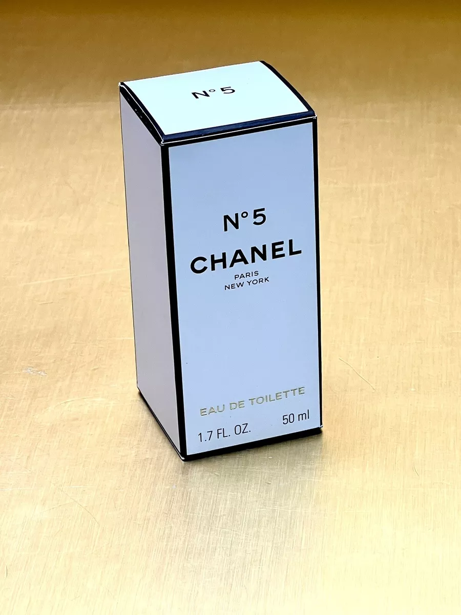 CHANEL No 5 for Women 1.7oz-50ml Eau De Toilette Splash VINTAGE FORMULA  (BU05