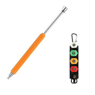 #ad #ad 22quot; Pressure Washer Extension WandStainless Steel 1 4quot;Quick Connect Power Wa... $27.02