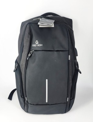 Fire Ash Peete Teck Black USB Anti-Theft 30L Capacity Pack New