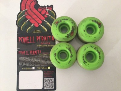 POWELL-PERALTA DRAGON FORMULA V4 SKATEBOARD ROLLEN 54mm, 93a (Härte)