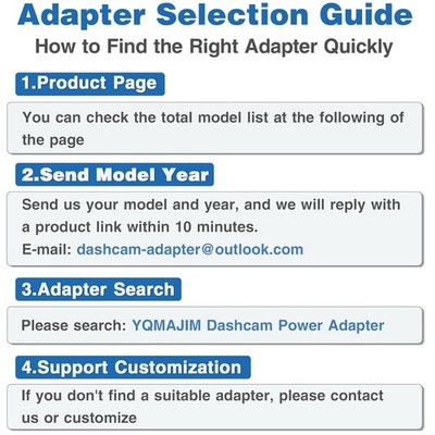 10P TypeB Adapter for Auto-Dimming Mirror