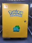 Pokemon TCG Vintage 1999 Bulbasaur Binder Yellow Album Snap 30 Page Card Holder