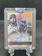 2020 Topps Gold Label Bobby Bradley Framed Rookie Auto RC