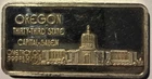 1 Oz Silver 33TH State OREGON Hamilton Mint art