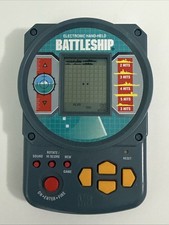 Battle Ship Electronic Handheld Game 1995 Milton Bradley Travel - Tested - Works