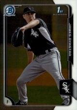 2015 Bowman #BCP45 James Dykstra Chicago White Sox Chrome Prospects