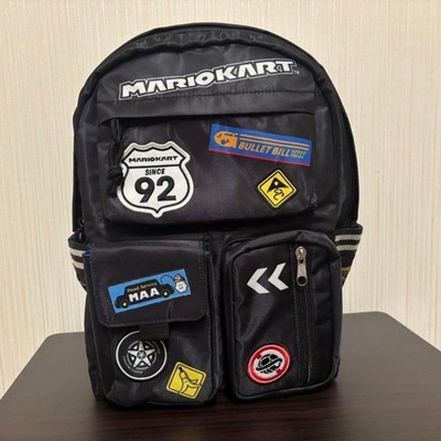 USJ Mario Motors Backpack Black Super Nintendo World Universal Studios Japan