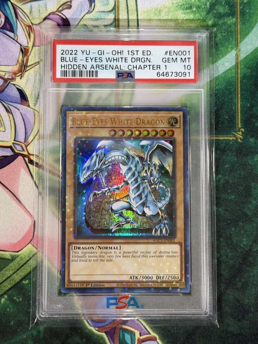 Blue-Eyes White Dragon HAC1-EN001 Hidden Arsenal: Chapter 1 for