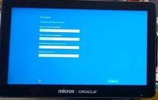 Oracle MICROS Workstation 610 Touchscreen POS Windows 10 7331285
