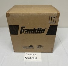 Box of 100 Orange X-40 Franklin Pickleballs IN HAND