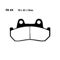 Bremsbelag BremsbeläGe EBC FA069 Hinten FüR Honda CB 750 F2 Bj. 1982