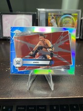 2025 Topps Chrome WWE - Angel Garza #27 Red & Blue Refractor
