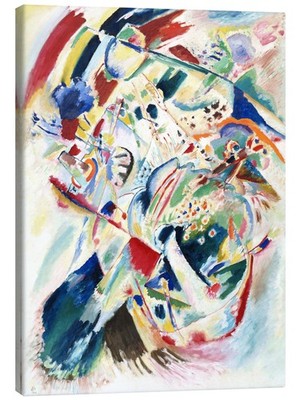 Leinwandbild Panel für Edwin R Campbell No 4 - Wassily Kandinsky