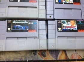 LOT OF 6 SUPER NINTENDO SNES GAMES GAME LOT