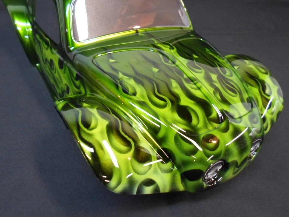 CUSTOM PAINTED RC SHORT COURSE BODY TRAXXAS SLASH ARRMA SENTON LOSI TENACITY VW - Image 4 of 4