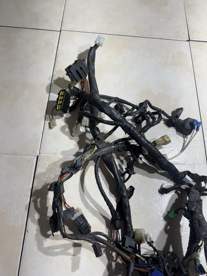 2003-2005 YAMAHA YZF R6 YZF-R6 CHICOTE DE FIOS DO MOTOR PRINCIPAL TEAR de fios do motor - Imagem 4 de 4