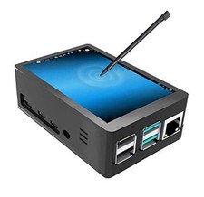 for Raspberry Pi 4 Touch Screen with Case, 3.5 inch Touchscreen with Fan,