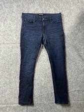 Express Women's Jeans Stretch Legging 12 P Blue Mid Rise 5-Pocket Supersoft
